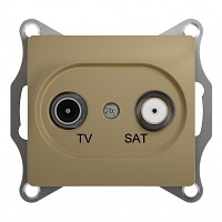  TV-SAT  1dB  GSL000497 Glossa Schneider Electric
