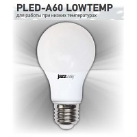   . PLED-A60 LOWTEMP(-40C) 10w E27 4000K 810Lm 230V Jazzway