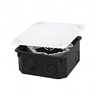 Коробка распаячная КМТ-010-022 для подштукатурного монтажа с клеммником и крышкой (107х107х50) EKF PROxima