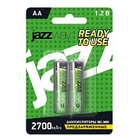 Аккумулятор Ni-MH 2700мАч  AA предзаряженный BL-2 (цена за 1 шт) JAZZway