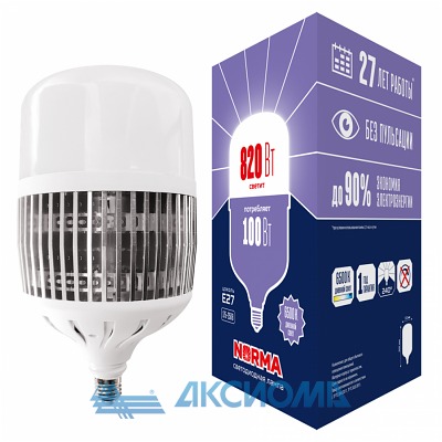   LED-M80-100W-6500K-E27-FR-NR 8200  Norma Volpe