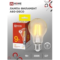   LED-A60-deco 9 230 27 3000 1040  IN HOME