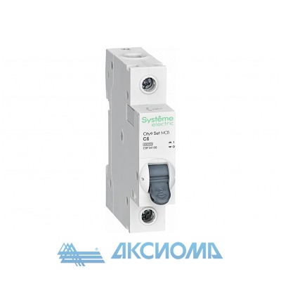 �������������� ����������� 1� 6� � 4.5kA 230� City9 Set Systeme Electric