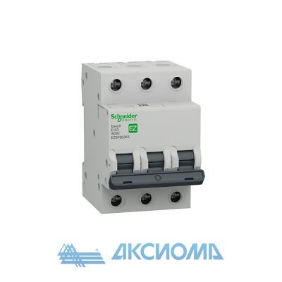  3 63 EZ9F86363 (D) 6 Schneider Electric