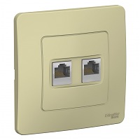  /  2RJ45 .5E  BLNIS045457 BLANCA Schneider Electric