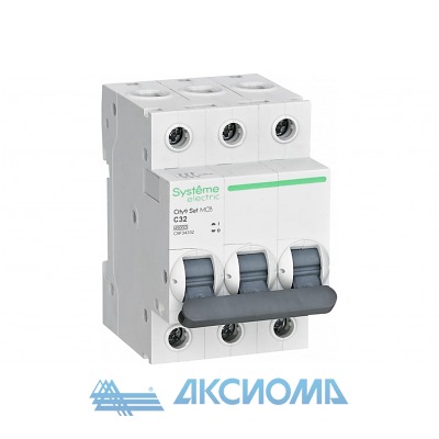 �������������� ����������� 3� 32� C 4.5kA 400� City9 Set Systeme Electric