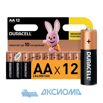    AA/LR6/MN 1500 Basic BP-12 (.12) Duracell