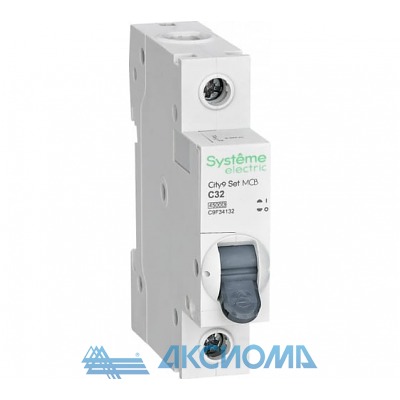 �������������� ����������� 1� 32� C 4.5kA 230� City9 Set Systeme Electric