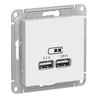  USB 5  1 x 2,1, 2  1,05 ATN000133 ATLASDESIGN Schneider Electric (1)