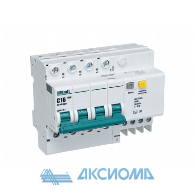  -101  4p  C16/ 30 AC  4.5 DEKraft