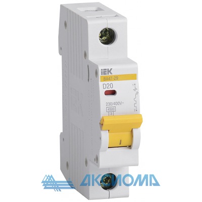   47-29 1 20 4.5 D IEK