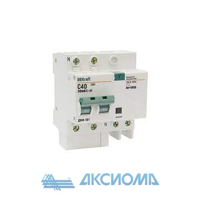  -101  2p  C40/30 AC  4.5 DEKraft