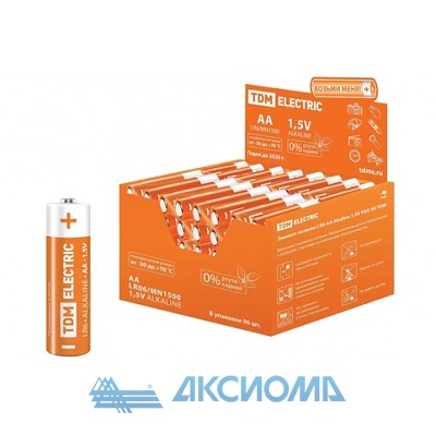   LR6 AA Alkaline 1,5V PAK-96 TDM