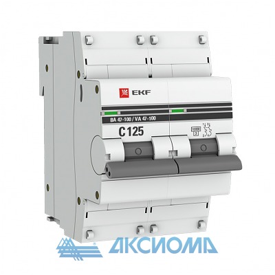 �������������� ����������� 2P 63� (D) 10kA �� 47-100 EKF PROxima