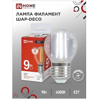   LED--deco 9 230 27 4000 1040  IN HOME