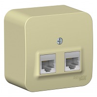  / 2-  RJ45 .5E  BLNIA045457 BLANCA Schneider Electric