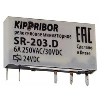   1C 24VDC 6A SR-203.D  KIPPRIBOR 