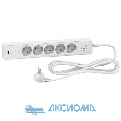  5  2+,  3, 2USB , UNICA EXTEND Schneider Electric