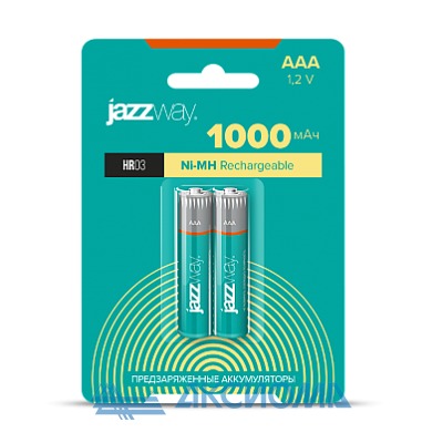  Ni-MH 1000 AAA BL-2  (  1 ) JAZZway: 20/100